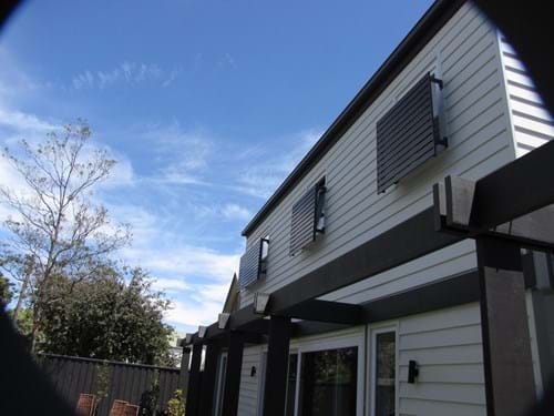 Ideal for apartment living, Bayside Privacy Screens' Baton Style Window Screen