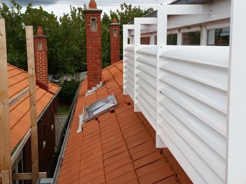 Window privacy screens louver blade with brackets