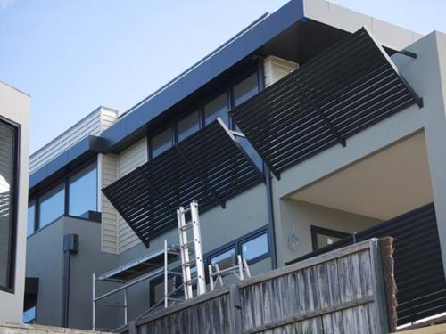 louver blade window screens