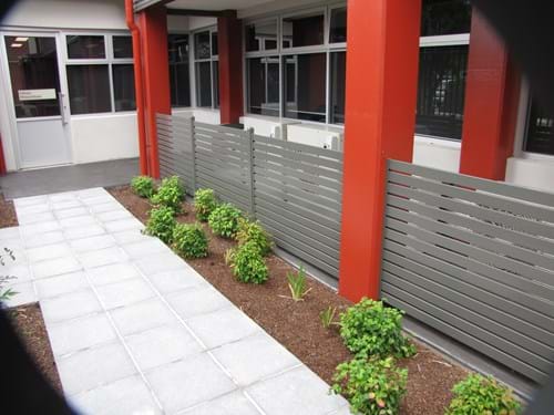 Baton Style Balcony Screens are perfect for gates