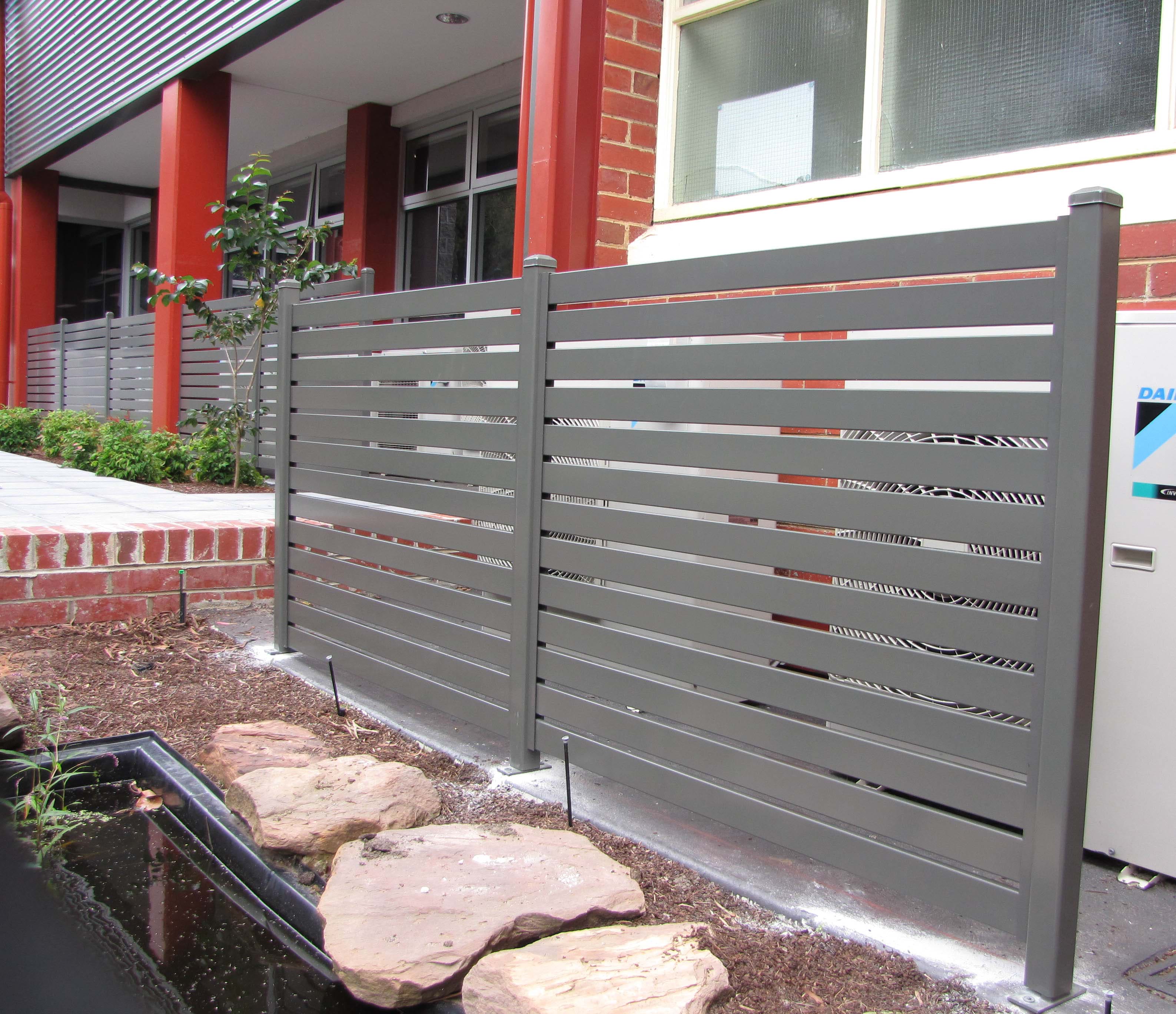 Baton Style Balcony Screen